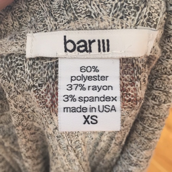 Bar III Sweater XS - Picture 5 of 6